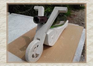 Porte bouteille moto (en cours de réalisation)